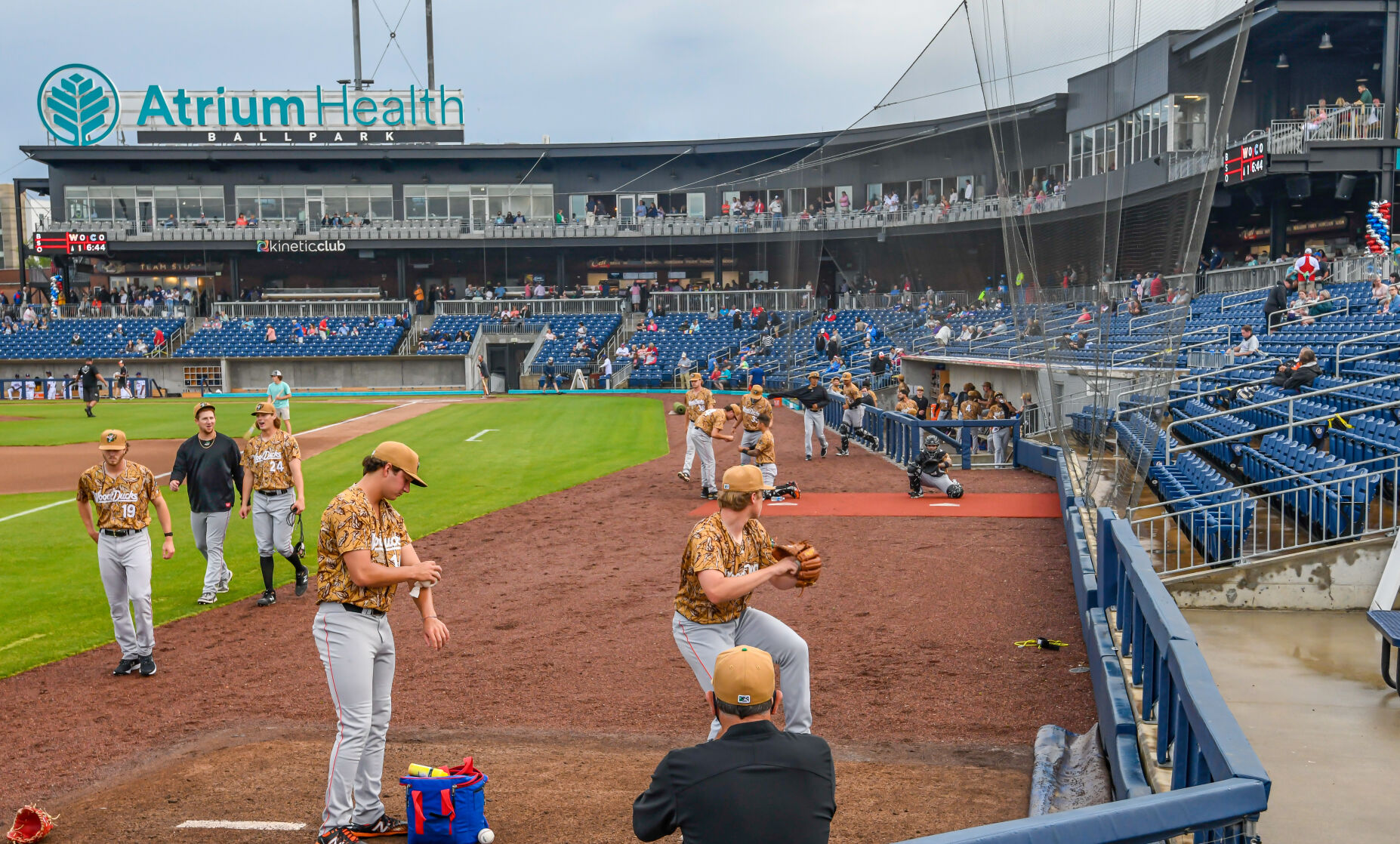 The Kannapolis Ballers lost their home opener 8-4 to the Wood Ducks.